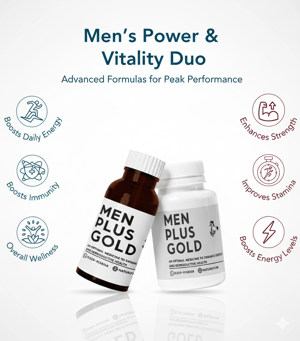 men plus gold - naturify